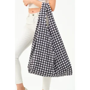 Gingham Shoulder Bag - 5