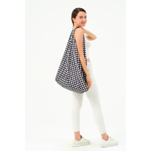 Gingham Shoulder Bag - 3