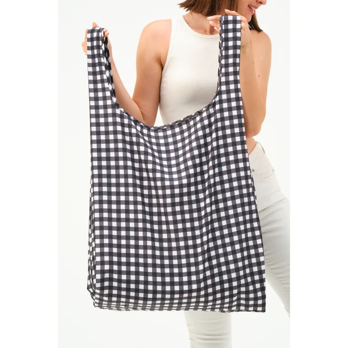 Gingham Shoulder Bag - 4