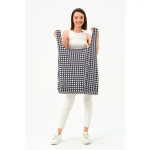 Gingham Shoulder Bag - 1