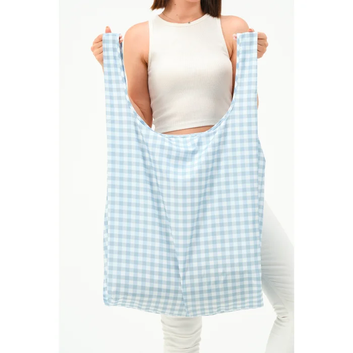 Gingham Shoulder Bag - 6