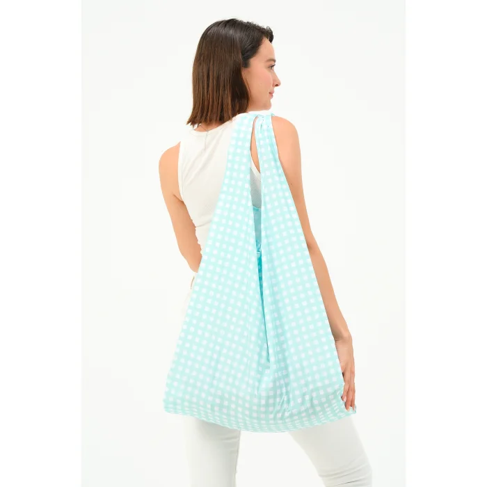 Gingham Shoulder Bag - 3