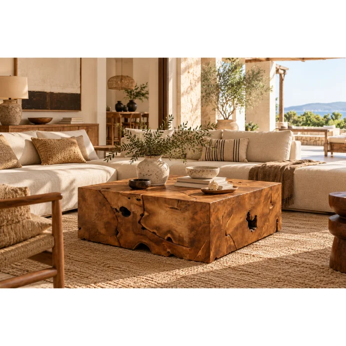 Silva Teak Orta Sehpa - 3