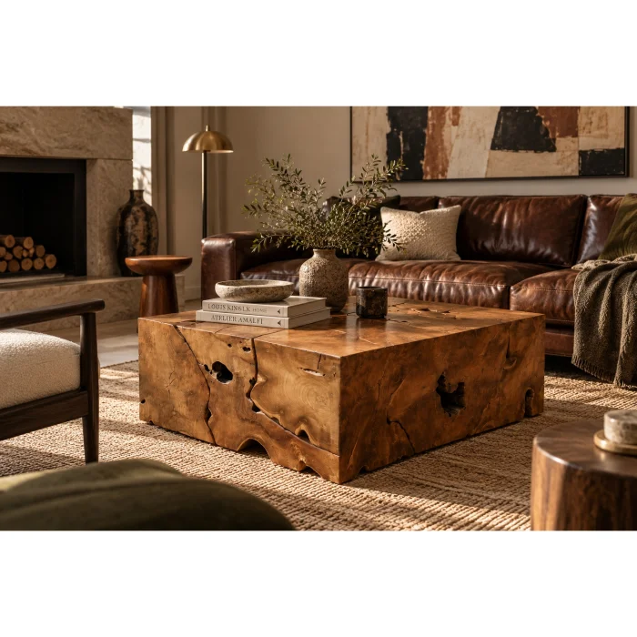 Silva Teak Orta Sehpa - 5
