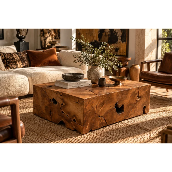 Silva Teak Orta Sehpa - 4