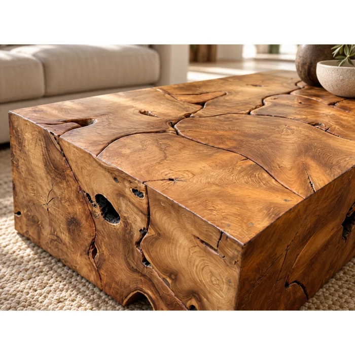 Silva Teak Orta Sehpa - 6