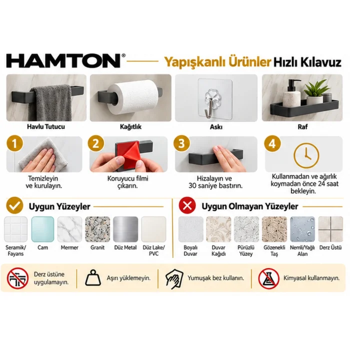 Tkham Self-adhesive Metal Toilet Paper Holder - 6