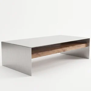 Axton Metal Coffee Table - 1