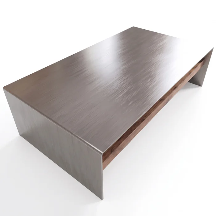 Axton Metal Coffee Table - 3