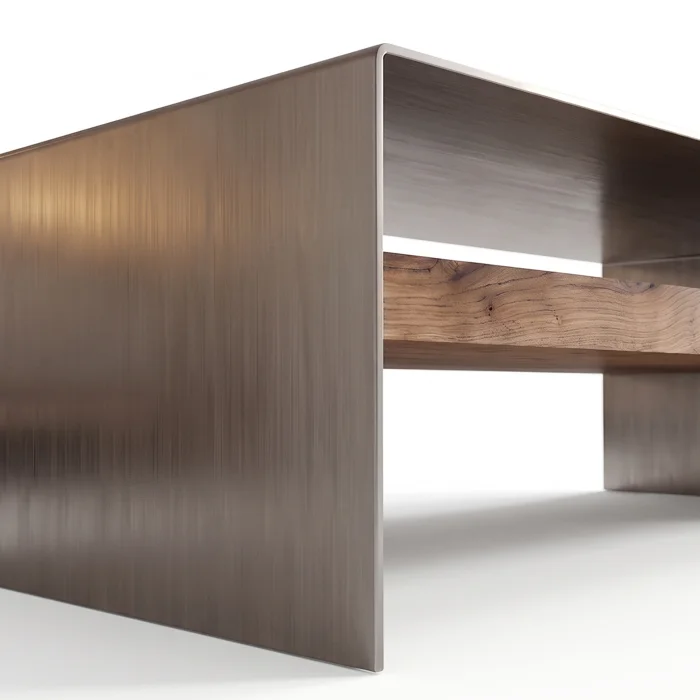 Axton Metal Coffee Table - 4