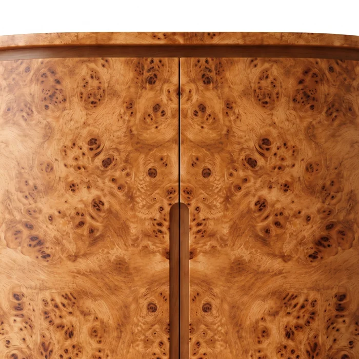 Belgrave Root Wood Bar Cabinet - 4