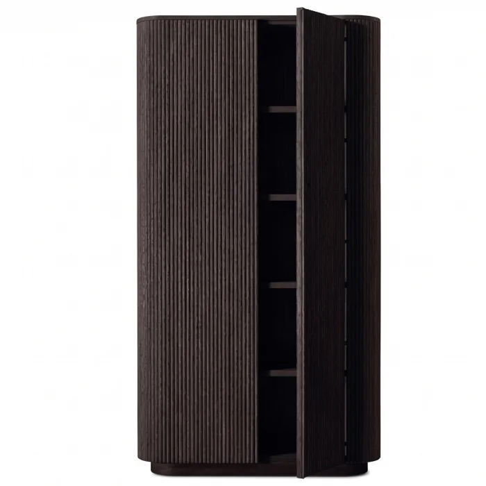 Destiny Black Oak Wood Cabinet - 3