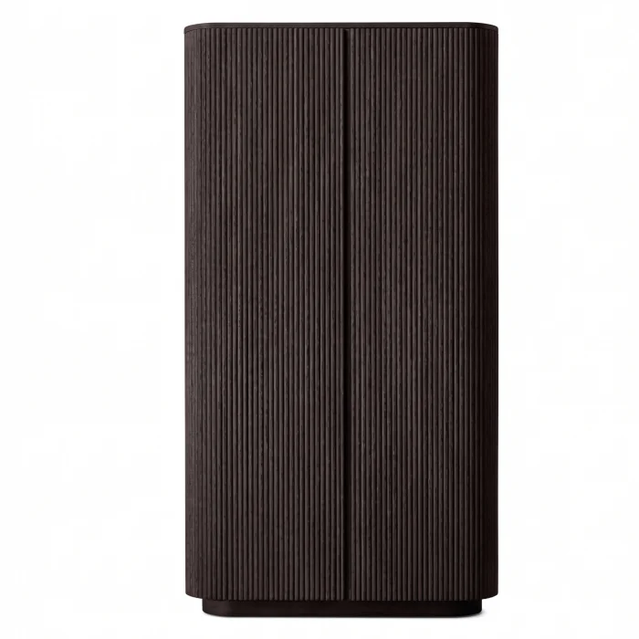 Destiny Black Oak Wood Cabinet - 2