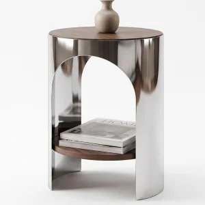 Elarc Metal Side Table - 1