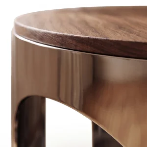 Elarc Metal Side Table - 3