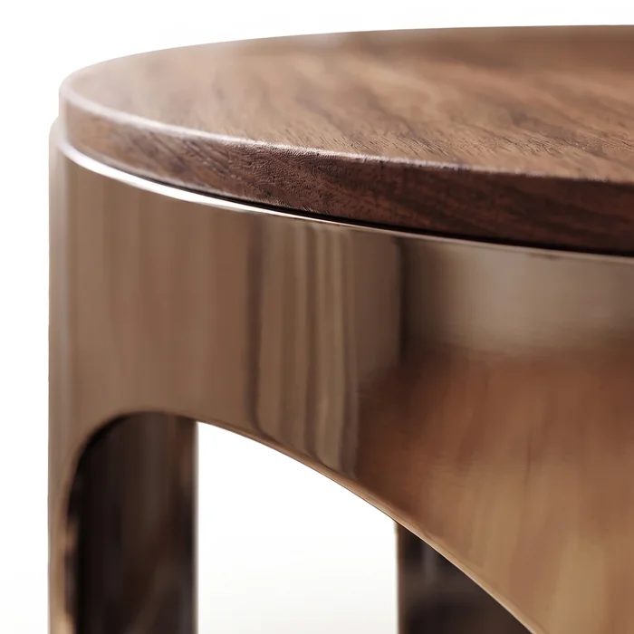 Elarc Metal Side Table - 3