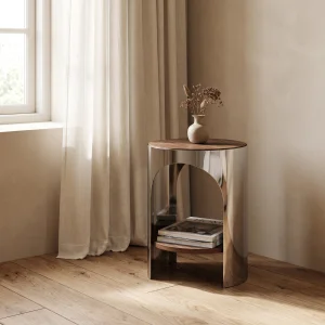 Elarc Metal Side Table - 2