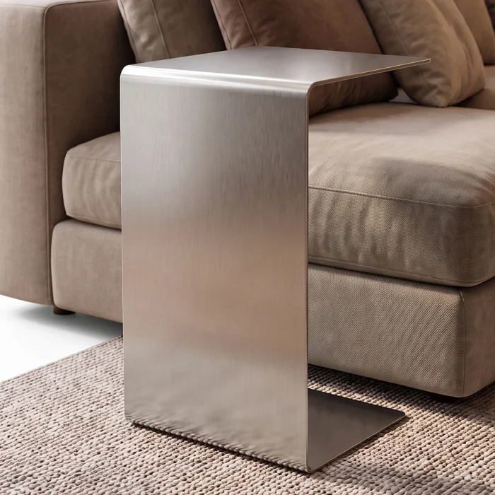 Korel Metal Side Table - 3