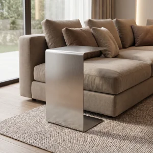 Korel Metal Side Table - 2