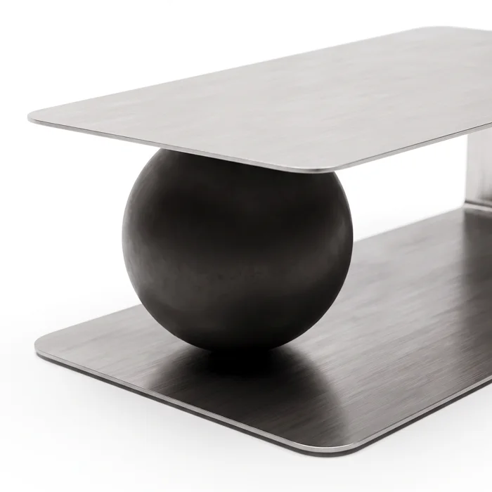 Orbit Metal Coffee Table - 4