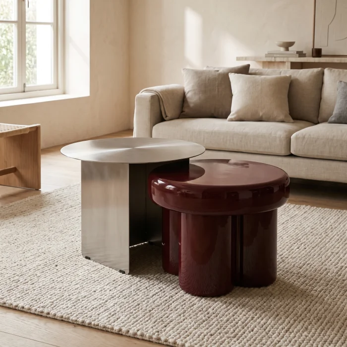 Torren Metal Coffee Table Set - 2