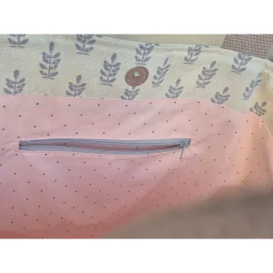Minimal Leaf Pattern Handmade Shoulder Bag - 8