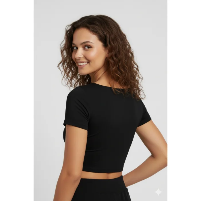 Luna Black Blouse - 4