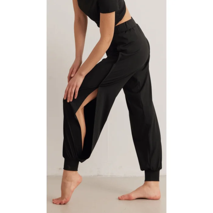 Siyah Yoga Pantolon - 3