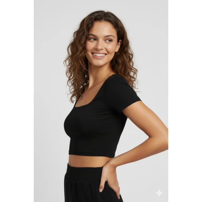 Black Luna Blouse - 4