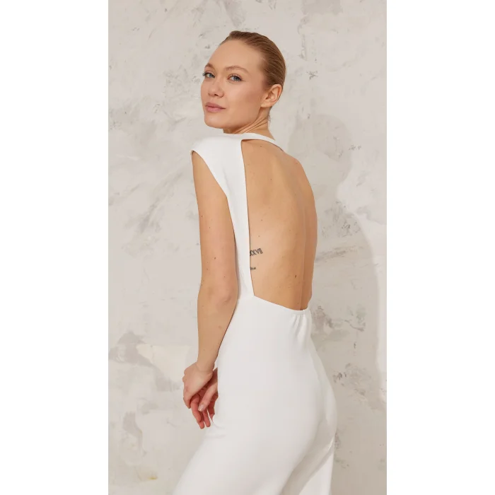 White Jumpsuit - 3