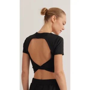 Siyah Linda Crop Top - 3