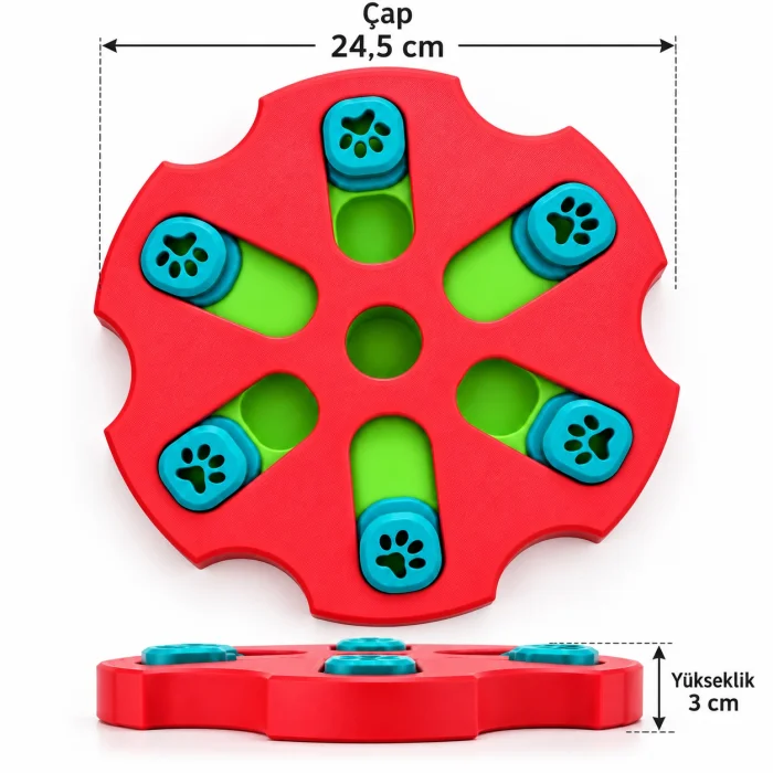 Interactive Dog Puzzle & Slow Feeder Toy - 5