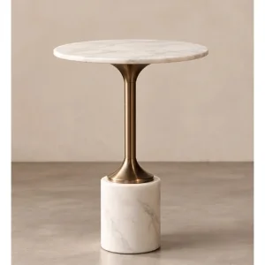 Marble & Metal Soho 714 Side Table - 1