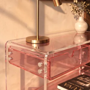 Monarch Consult Acrylic Console Table - 4