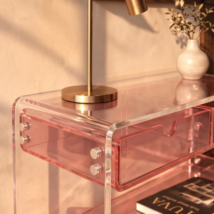 Monarch Consult Acrylic Console Table - 4
