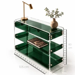 Monarch Consult Acrylic Console Table - 18