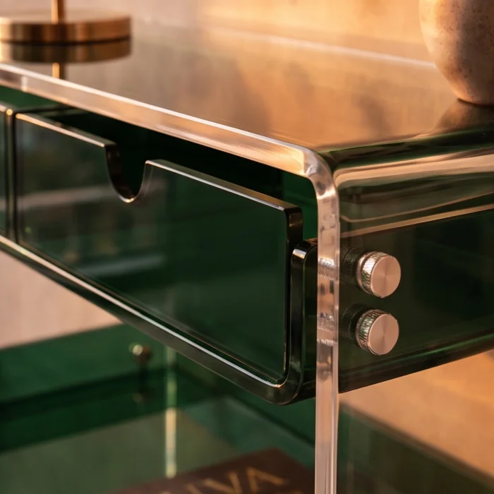 Monarch Consult Acrylic Console Table - 7