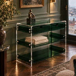 Monarch Consult Acrylic Console Table - 16