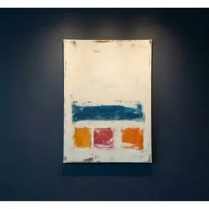 Remnants of the Day Abstract Painting - 2