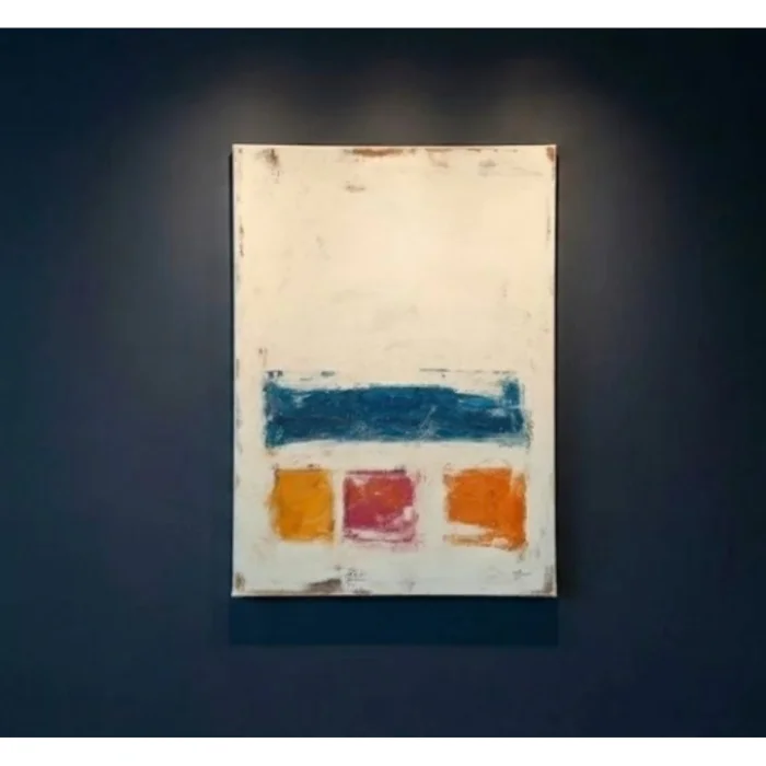 Remnants of the Day Abstract Painting - 2