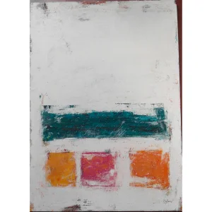 Remnants of the Day Abstract Painting - 1