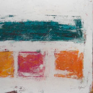 Remnants of the Day Abstract Painting - 6