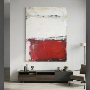 Composition No. 1 Abstract Acrylic Painting - 1