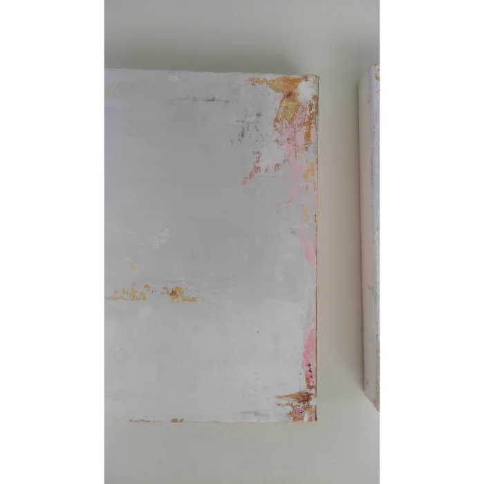 Soft Series Abstract Acrylic Painting - 8