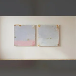 Soft Series Abstract Acrylic Painting - 2