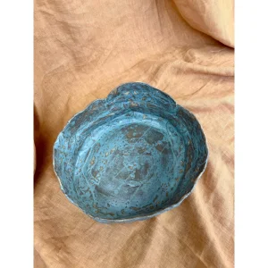 Patina 003 El Yapımı Dokulu Seramik Kase - 3