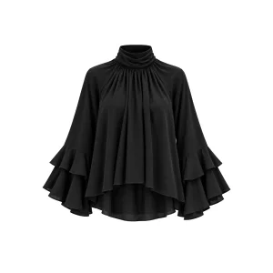 Clara Ruffle Sleeve Blouse - 1