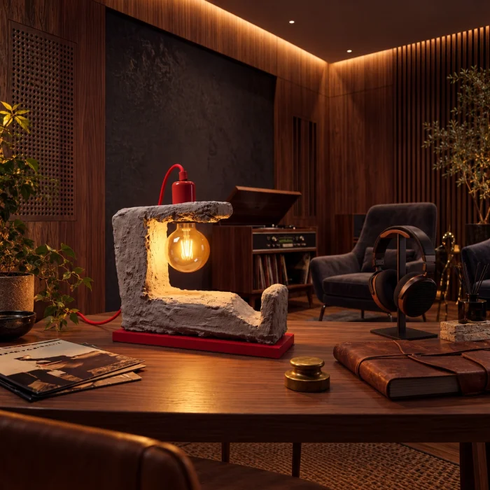 Bruto Handmade Concrete Night Lamp - 3