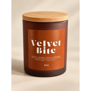 Velvet Bite El Yapımı Kokulu Soya Mumu - 4