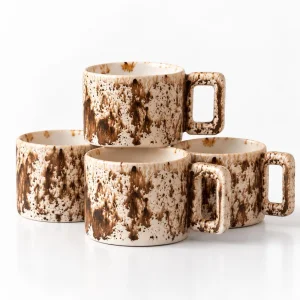 Terra Moka Handmade Stoneware Ceramic Coffee Cup 150 ml